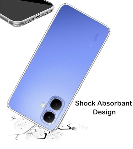 Image of Soft Silicone TPU Flexible Back Cover Compatible with Infinix Smart 10