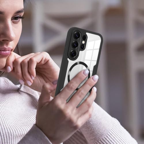 Coque magnétique Samsung S23 Plus silicone antichoc intégral