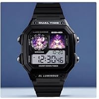 Amazon.co.jp: デジタル腕時計 崩壊スターレイル カフカ 銀狼