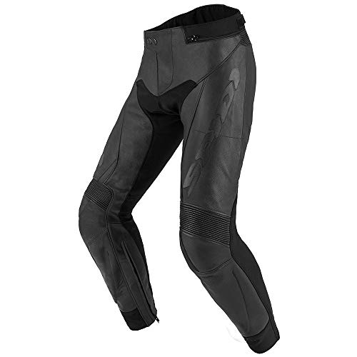 SPIDI Tekker 2 Motorrad Lederhose, schwarz, 58