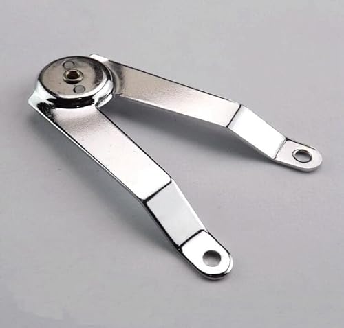 YSANO 2pcs Free Stop Pneumatic Support Any Angle Stop Cupboard Kitchen Cabinet Turn Up Door Hydraulic Rod Wardrobe Support Fold Strut Brace