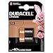 Produktbild Duracell Pile ULTRA Lithium 3V, 123, blister de 2 pièces