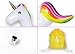 Unicorn Pool Float with Travel Bag - Inflatable Unicorn Float for Pool, Beach. Giant Swim Pool Floats for Adults and Kids. Tube Rafts for Lake, River Tube Pool Floaties by BananaFloats