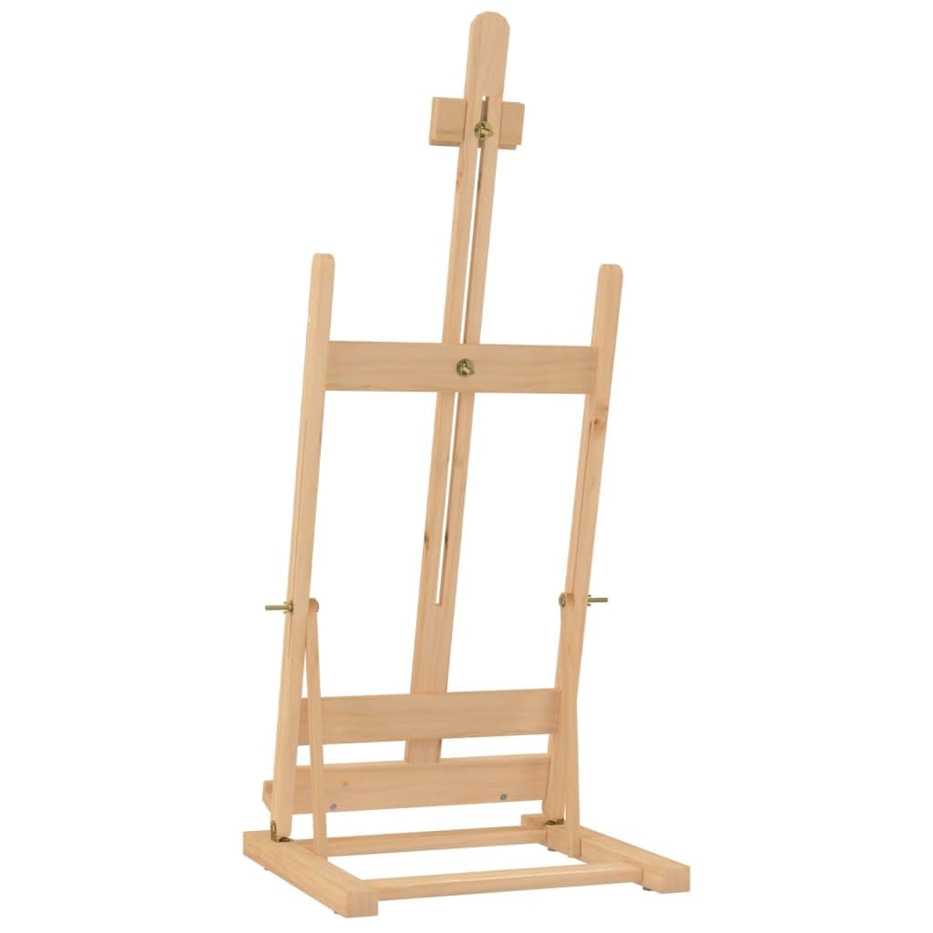 Mangloder Caballete de mesa de pino macizo 29,5 x 33 x 80 cm, altura ajustable, plegable, ideal para artistas, estudiantes, profesionales, ayuda flexible para pintar y presentar para oficina, taller