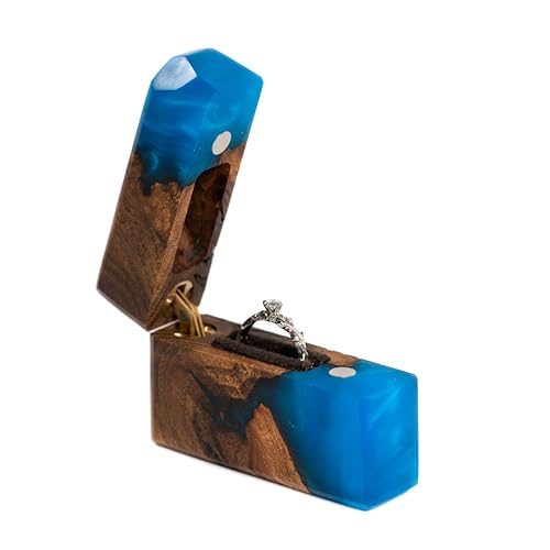 RWA Unique Slim Proposal Ring Box - FLASH (blue)