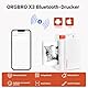ORGBRO Mini Drucker für Smartphone, X3 Sticker Drucker Bluetooth mit 1 Rolle Aufkleber Papier, 300DPI Mini Printer Etikettendrucker Tragbarer Thermodrucker für Studie Notizen & Fotos, Weiß