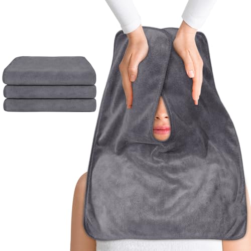 SINLAND Microfiber Esthetician Towels 3 Pack