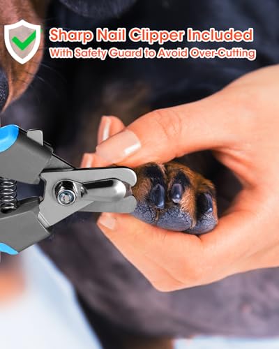 Super-Powerful-Dog-Nail-Trimmers-Dog-Nail-Clipper-and-Dog-Nail-Grinder-Combo-Ultra-Quiet-3-Speeds-4-Bright-Lights-with-Travel-Lock-for-Small-Meddium-and-Large-Dogs-Cats-Small-Animals Super Powerful Dog Nail Trimmers Dog Nail Clipper and Dog Nail Grinder Combo Ultra Quiet 3 Speeds 4 Bright Lights with Travel Lock for Small Meddium and Large Dogs Cats Small Animals