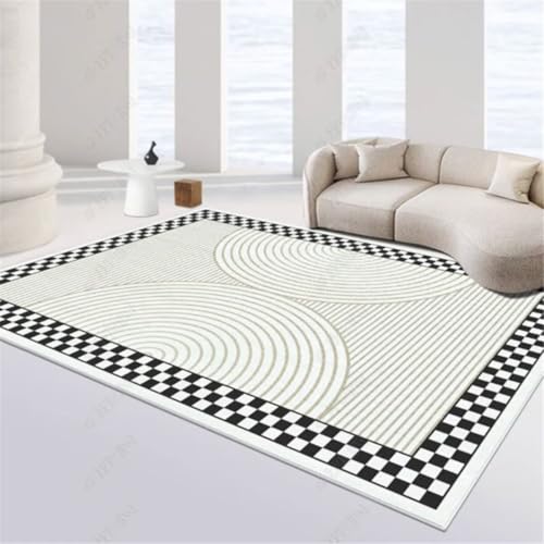 Tapis de chambre enfant garçon gris grand format 200X260CM pour salon