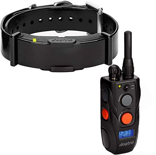 Dogtra Arc Dog Training Collar - 3/4 Mile Range, Waterproof, Rechargeable, Static, Vibration, Fits 15Lbs & Up, Includes Free Essential Pet Products Training Clicker And Collapsible Food And Water Bowl #TOP1