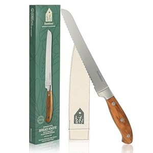 Bloomhouse Brotmesser aus deutschem Stahl, 20,3 cm