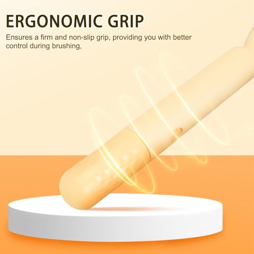 2 Stück Katzenbürste, Fellblitz Bürste für Haustiere, Katzenbürste, Ideal für Langhaarkatzen und Kurzhaarkatzen, Entfernt lose Haare, Fördert gesundes Fell, Perfekt für zu Hause