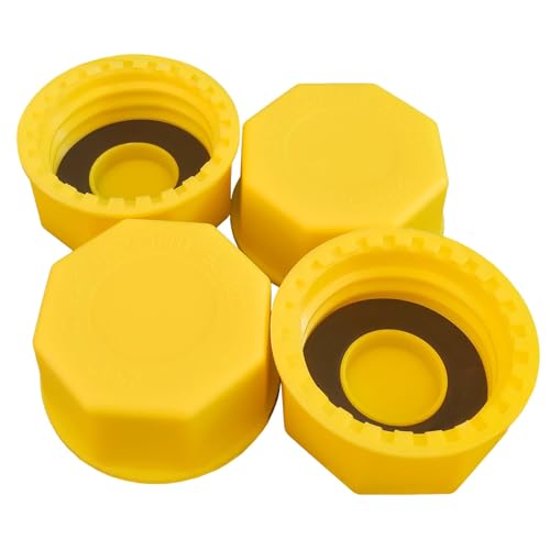Tapas para latas de gas de alta resistencia con rosca gruesa reforzada pack de 4 piezas
