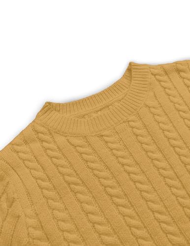 Image of Libsorge Womens Cropped Short Sleeve Sweater Fall 2025 Crewneck Sheer Knit Tops - Lightweight, Thin, Crop, Slim Fit