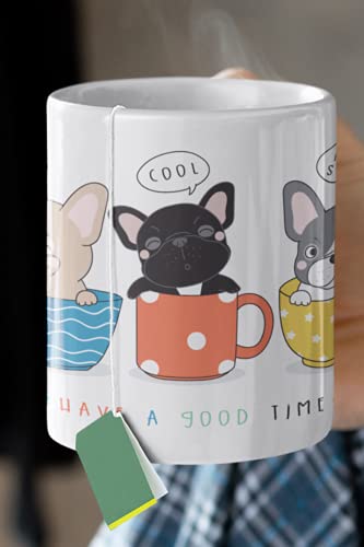 Tazza bulldog caffè