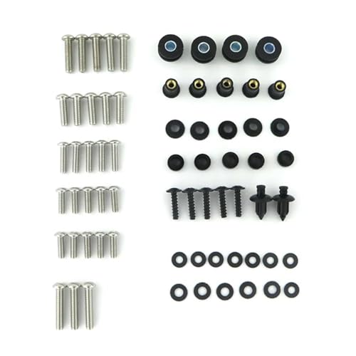 Kit completo tornillos carenado para renovar tu moto en el garaje