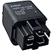 YART-1A-12DM 12V 30A 4-Pin Mini ISO SPST-NO Automotive Relay, Compatible with 30/85/86/87 Sockets, Cross-Reference 804-1A-12V (1 Form A) for A/C, Fan, Horn, Lighting Circuits