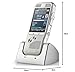 Philips DPM 8100 Pocket Memo Digitales Diktiergerät, Schiebeschalter