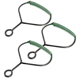 VICASKY 3 Stück Pferdepflegeset Metallhaarbürste Ergonomisch Rutschfest Langlebig Pferdehaarpflegekamm für Haarwechsel und Reinigung