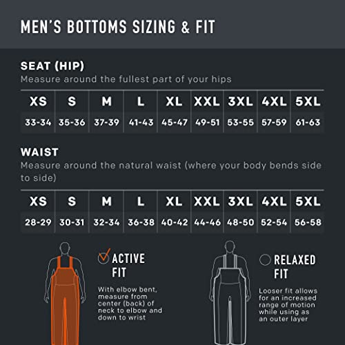 Grundéns Men's Weather Watch Pant | Updated | Waterproof, Stain-Resistant, Black, Large #TOP5