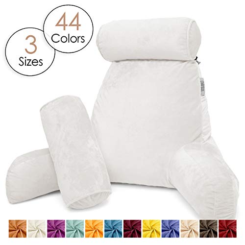 Nestl Reading Pillow, Includes 1 Extra Large Bed Rest Pillow with Arms