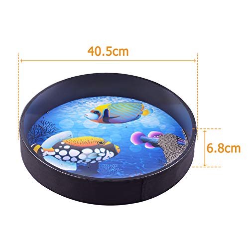 Tambour de 16 pouces bicheur bois pour corriger les tranches - 6