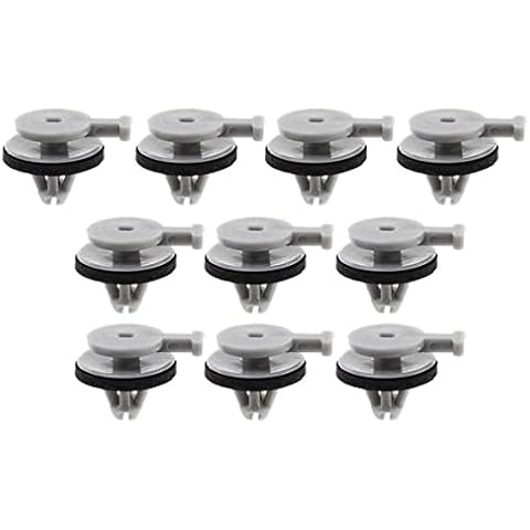 MOTOALL 10PCS Trim Clip for Land Rover LR3 LR4 Range Sport Front Wind Shield Pillar Cover