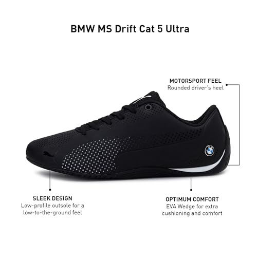 Image of Puma Unisex-Child BMW Ms Drift Cat 5 Ultra Sneakers