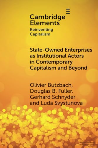 State-Owned Enterprises as Institutional Actors in Contemporary Capitalism and Beyond (Elements in Reinventing Capitalism)
