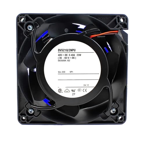 Ventilateur de refroidissement étanche IP54 48V 23.5W DV5218/2NPU longue durée
