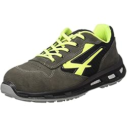 Botas U Power Precio U-Power Red Lion® Yellow, Leather Zapatos de seguridad, Zapatillas deportivas ligeras antipinchazos unisex, suela Bast, inserto Infinergy, con puntera de aluminio - Yellow 41