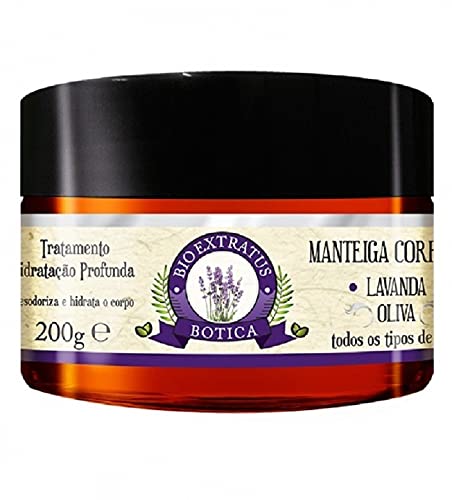 Manteiga Corporal Botica Lavanda Oliva Bio Extratus 200g