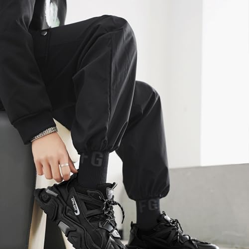 Men's Fashion Leather Chunky Platform Sneakers Casual Non-Slip Athletic Tennis Walking Shoes Workout Footwear4