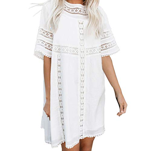 Saída de praia feminina cardigã solto saída de praia biquíni roupa de banho vestido de verão, F-whit
