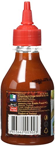 Foto von Exotic Food Chilisauce, Sriracha, scharf, 200g (1 x 200 g Packung)