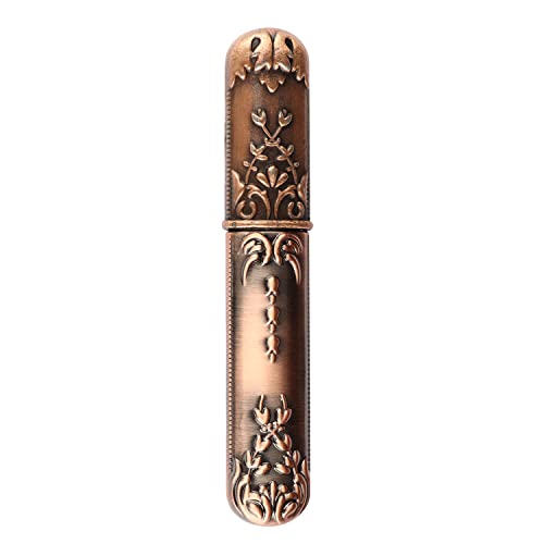 Estuche de aguja vintage de alta calidad estética bronce para bordado