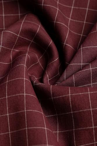 Image of Peter England Men's Half-Sleeves Checkered Regular Fit Shirt