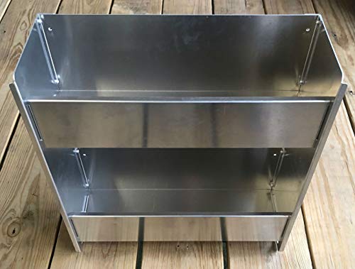 Triton 10554 Two Shelf Oil Rack for Enclosed Trailers