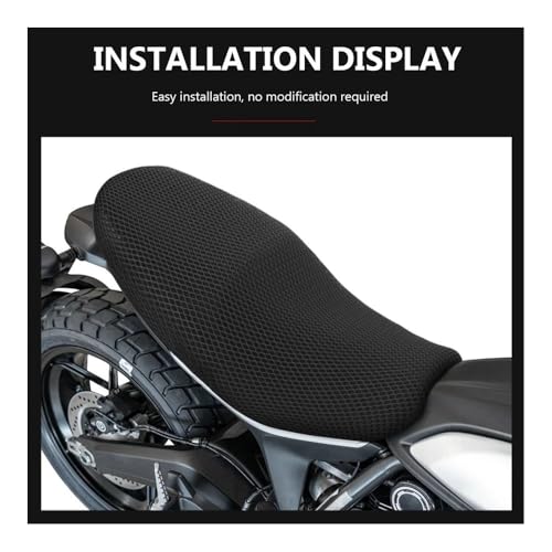 Housse de siège Ducati Scrambler 800 accessoires moto nylon maille - 7