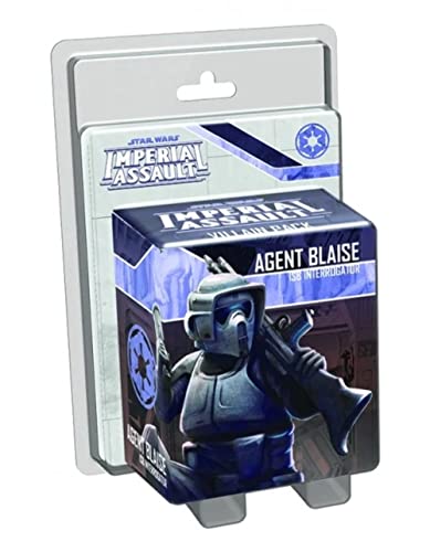 Star Wars Imperial Assault Board Game Agent Blaise VILLAIN PACK - Epic Sci-Fi Miniatures Strategy Game for Kids and Adults, Ages 14+, 1-5 Players, 1-2 Hour Playtime, Made by Fantasy Flight Games