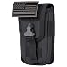 IronSeals Tactical Phone Holster Pouch, Smartphone Pouch Phone Case Molle Gadget Bag Molle Attachment Belt Holder Waist Bag for 4.7"-6.9" with US Flag Patch for iPhone 17 Pro/16 Pro/15 Pro