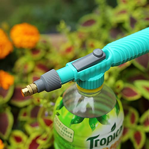 Hogedrukluchtpompspuit 1 stks huishoudelijke hogedruk luchtpomp handmatige sproeier tuin verstelbare trolley pistool… - Image 6