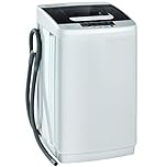 Giantex Full Automatic 2 in 1 Portable Laundry Washer and Dryer Combo, 8.8lbs Capacity, 1.04 cu.ft 10 Programs Built-in Drain Pump, Energy Saving Top Load for Apartment Dorm
