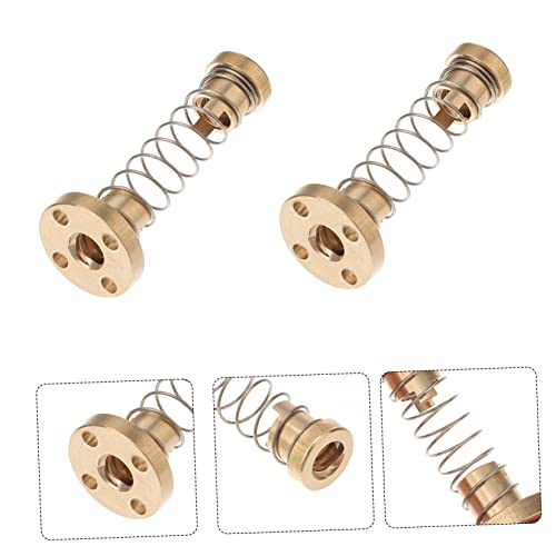 ULTECHNOVO 4 Pcs Porca anti-folga haste roscada 8mm parafuso t8x2 impressora impresora empressora pa