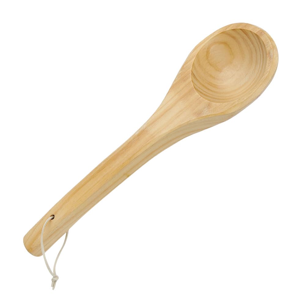 Handmade Spoon Easy to Unique Wooden Spoon for Sauna Garden Spa Hotel for Swimming Pool Home