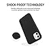Incipio DualPro Dual Layer Case for Apple iPhone 11 with Flexible Shock-Absorbing Drop-Protection - Black
