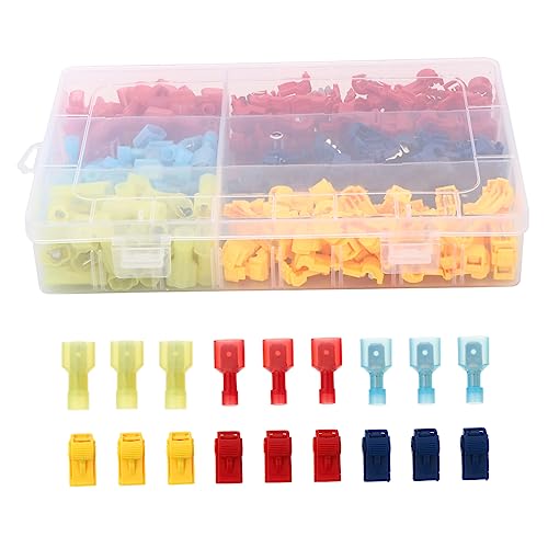 Raccord rapide T pour fils électriques POPETPOP, lot de 200 pièces sans soudure