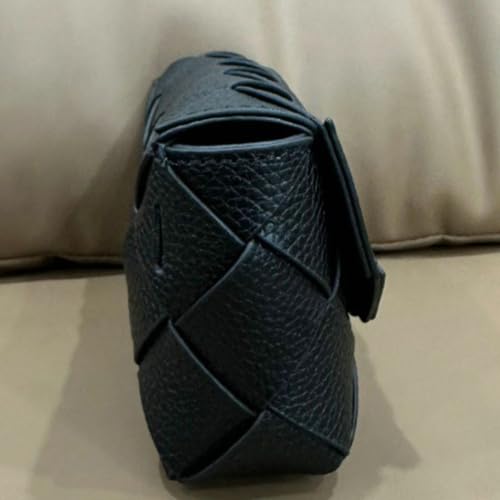 Unisex Woven Bag Purses and Handbags Trendy 2025 Vegan Leather Woven Tote Shoulder Bag Handbag Clutch Crossbody Purse Travel2