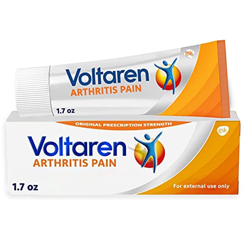 Voltaren Arthritis Pain Gel for Powerful Topical Arthritis Pain Relief with Diclofenac, No Prescription Needed - 1.7 oz/50 g Tube