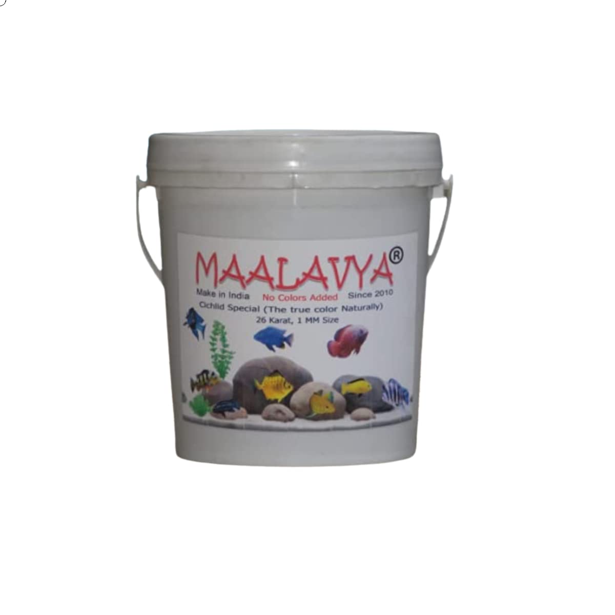 Maalavya Cichlid Special Fish Feed/Food 26 Karat 1MM Mini Pellet |Floating Type for Aquarium (1 Kg) (B09Y3759YP) Amazon Price History, Amazon Price Tracker
